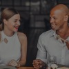 couple eating dinner